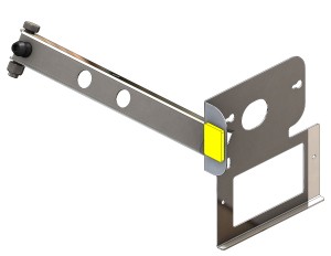 Tagatule vars plaadiga, vasak (450/500/550 paadihaagisele)