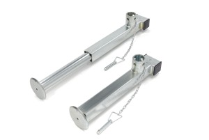 Tugijalg reduktoriga Ø60mm, 280‐520mm, 1300kg