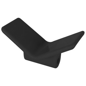 Paadi ninatugi 150x80mm, must (Domar)